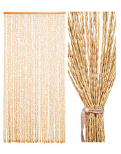 Bamboo Beaded Door Curtain -