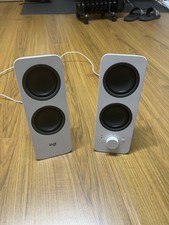 Logitech Z207 2.0 Channel Bluetooth Computer Speakers - White (980-001293)