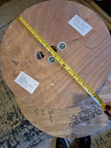 Wooden cable drum plywood - wooden,