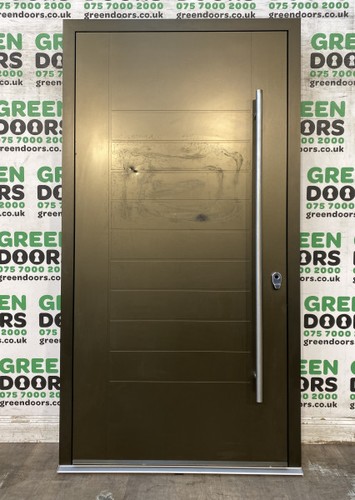 Designer aluminium front door - designer,