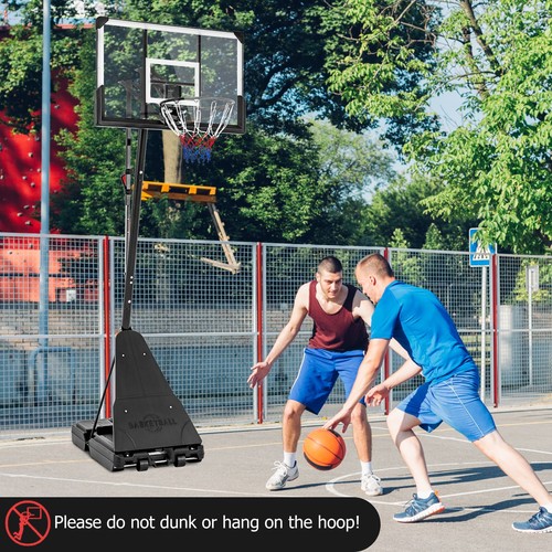 Basketball hoop system with - basketball,