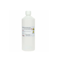 1 Litre (1L) Hydrogen Peroxide 11.99 Food Grade Disinfectant Cleaner Solution