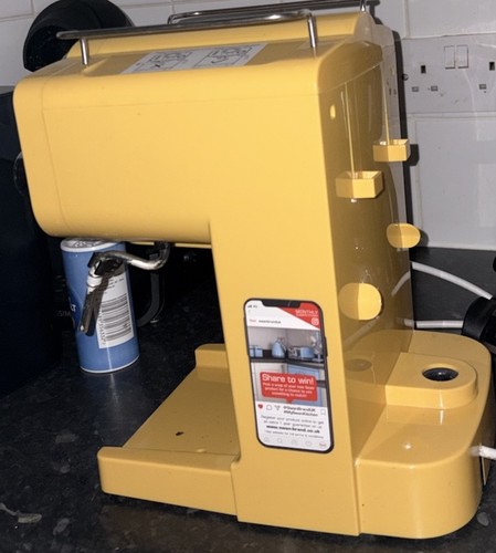Retro yellow espresso - retro, coffee