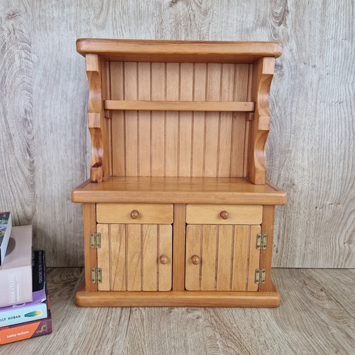 Vintage wooden dolls dresser - wooden,