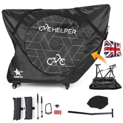 Bicycle travel bag wheels - w/,