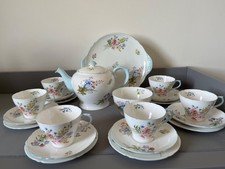 Shelley Wild Flowers  Tea Set