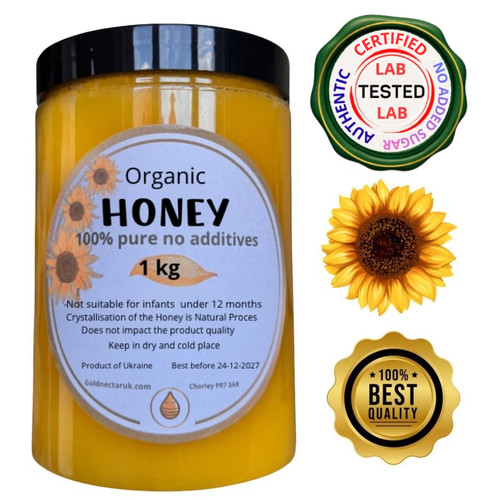 1kg honey wildflower - wildflower, 100%