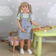 98CM Reborn Toddler Doll Masterpiece BJD Princess Baby Girl Kids Birthday Gift