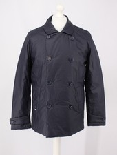 HENRI LLOYD MENS WAXED PEACOT JACKET QUILTED UK M NAUTICAL BLUE RRP £249 IB