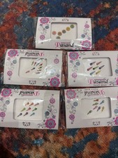 5 Pack Fancy Bindi Forehead