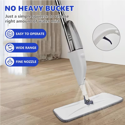 Spray mop and three washable - spray,