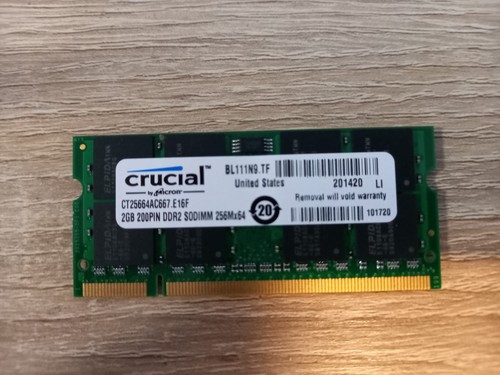 Crucial ct25664ac667 2gb - crucial,