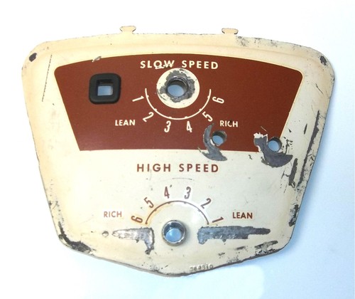 Johnson outboard faceplate - johnson,