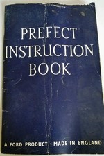 FORD PREFECT OPERATORS MANUAL