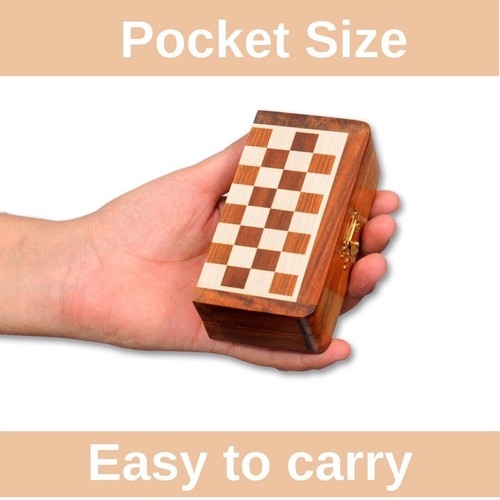 Mini pocket wooden folding - 5'',