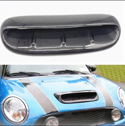 Carbon fiber hood bonnet scoop - hood,