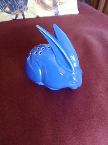 Rabbit vintage pomander - rabbit, pot
