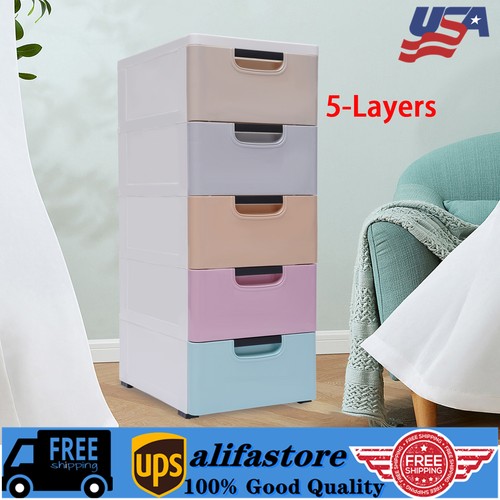 Slim storage chest - chest, plastic