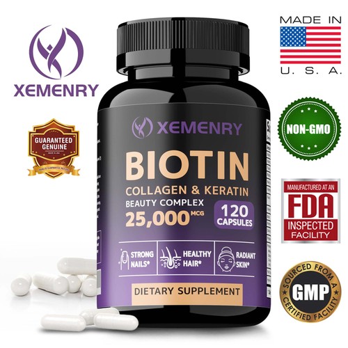 Biotin collagen keratin - &,