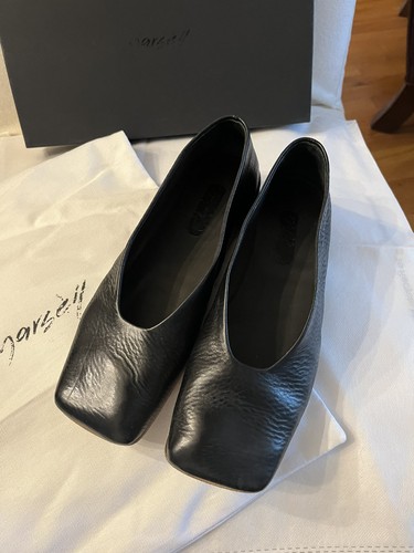 Marsell black spatolona flat - marsell,
