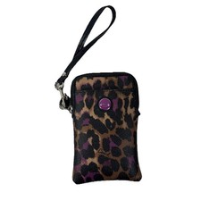 Vintage Coach Ocelot Purple