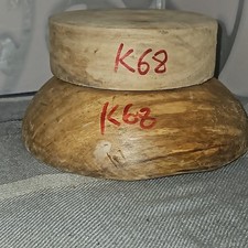 Wooden hat block millinery 