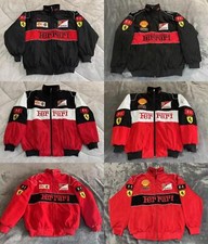Adult F1 ebroidered Racing Jacket Vintage, FERRARI Jacket ,Cotton Padded
