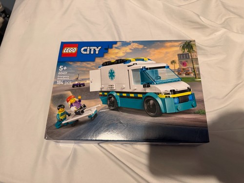 Lego city emergency ambulance - lego,
