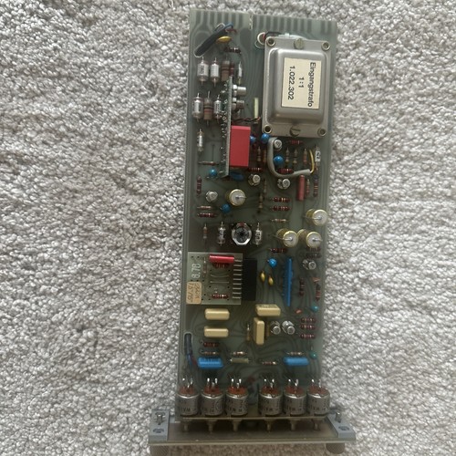 Studer record card - record,