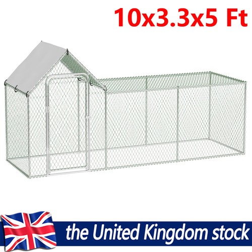 Walk metal chicken coop - metal,