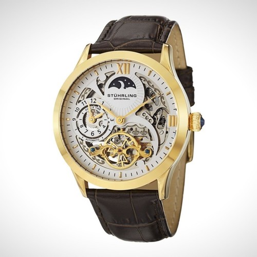 Stuhrling skeleton watch - stuhrling,