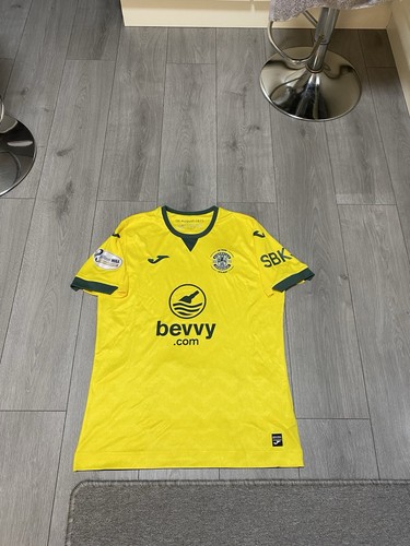 Hibernian match worn signed - hibernian,