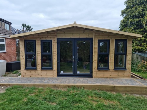 18x10 apex garden summer house - 18x10,