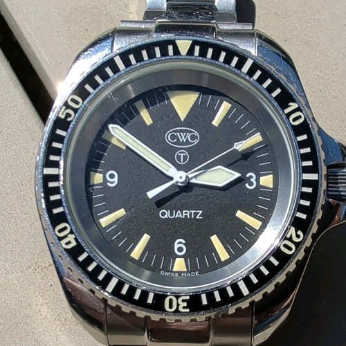 Cwc quartz diver - quartz, watch