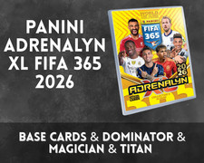 Panini Adrenalyn XL FIFA 365 2026 ⚽ FIFA 365 26 ⚽Single Cards YOU CHOOSE