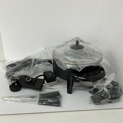 Electric fondue set sharing - electric,