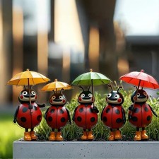 5PCS Acrylic Garden Outdoor
