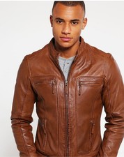 leather jacket men