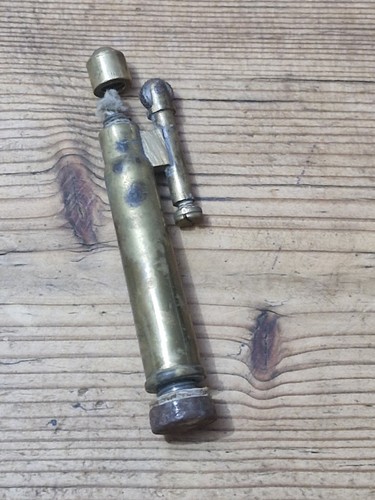 Ww1 brass trench art - brass,