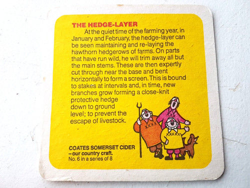 Vintage coates cider - vintage,