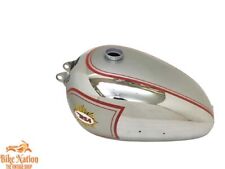 BSA A7 Plunger Model Chrome & Silver Painted Petrol Tank 1950'|Fit For