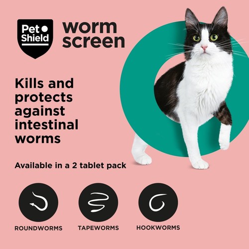 Worm screen cat worming - worm,