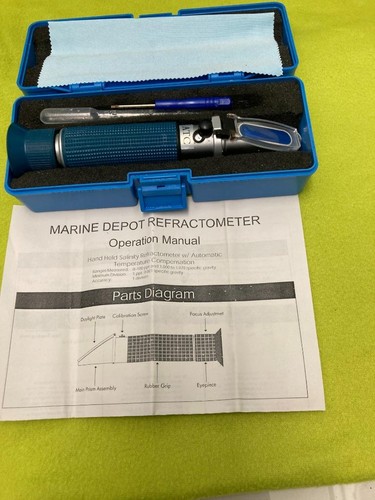 Salinity refractometer for - salinity,