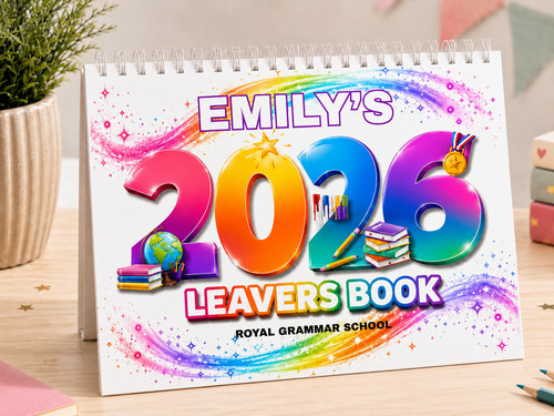 Personalised school leavers - school,