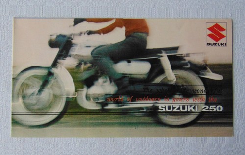 Suzuki 250 t10 motorcycle - suzuki,