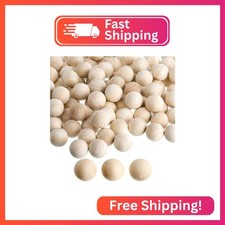 AUXBC 100 PCS 12MM Wooden