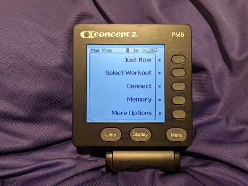 Concept pm5 rowing machine - concept,