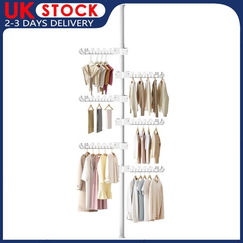Floor ceiling laundry rack - floor,