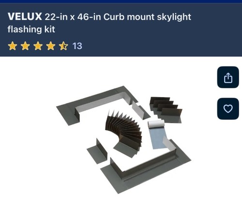 Velux curb mounted step - velux,