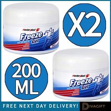 2 x FREEZE GEL 200ML SOOTHES